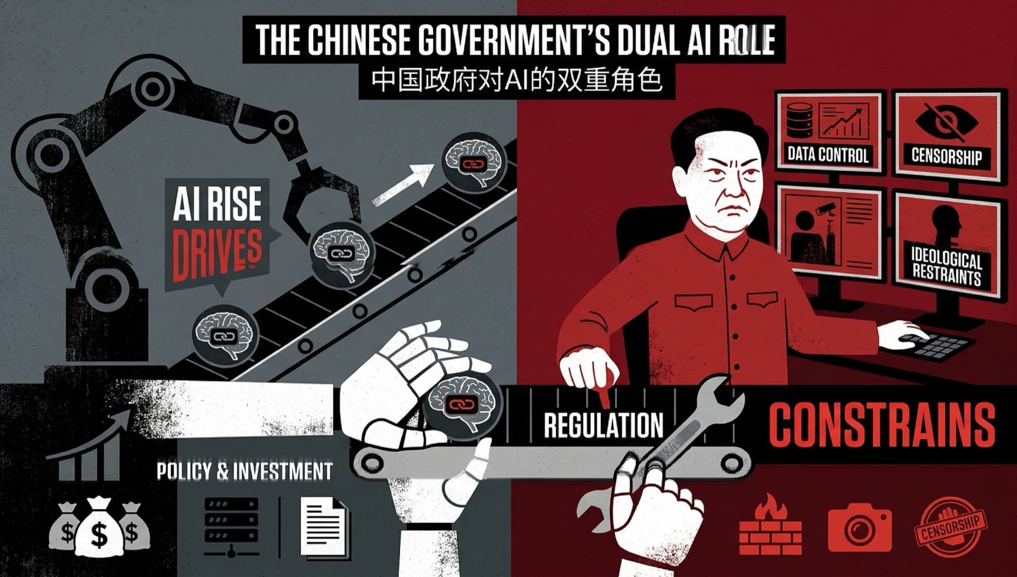 China’s government both drives and constrains the rise of AI